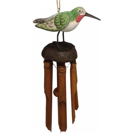 SONGBIRD ESSENTIALS Hummingbird Bamboo Windchime SE3361005